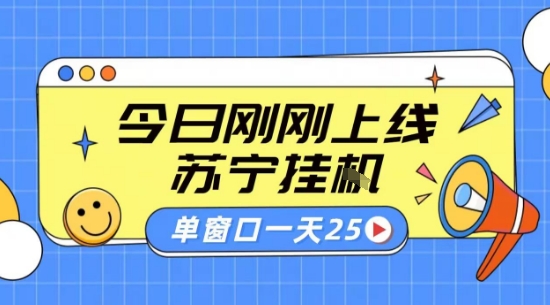苏宁全自动采集挂G项目 稳定可批量 单窗口收益30+ 附教程【揭秘】-亚特