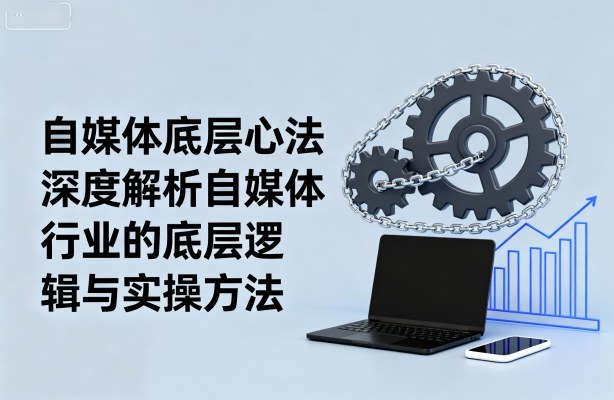 自媒体底层心法,深度解析自媒体行业的底层逻辑与实操方法-亚特
