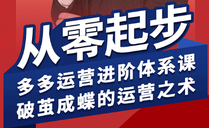 海神·拼多多运营进阶系统课(更新9月)-亚特